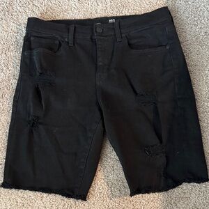 RSQ Black London Skinny Shorts